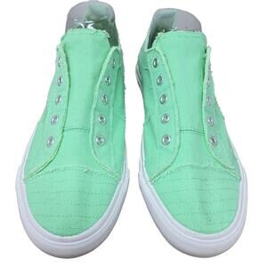 Corkys Footwear Babalu Casual Slip on Sneakers Distressed Black Women's 11